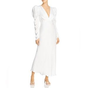 NWT Bardot Zaria Midi Dress in Ivory